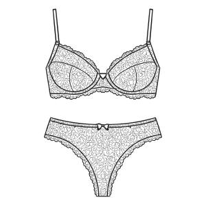Unterwäsche und Lingerie