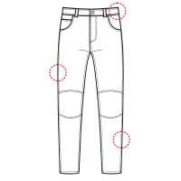 Hosenbeine enger nähen